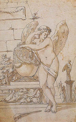 Anne-Louis Girodet de Roucy-Trioson - Genio funerario