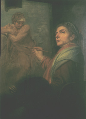 Aleksandr Andreevic Ivanov (attribuito a) - Ritratto di uomo barbuto