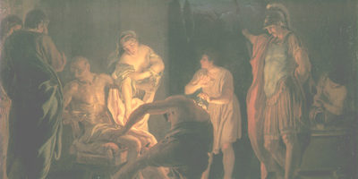 Domenico Corvi – La morte di Seneca Domenico Corvi - La morte di Seneca