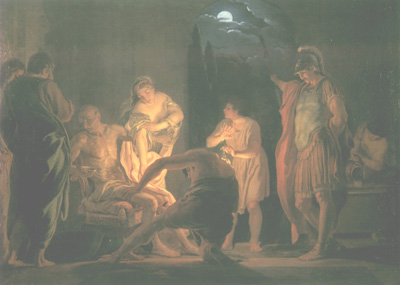 Domenico Corvi - Death of Seneca