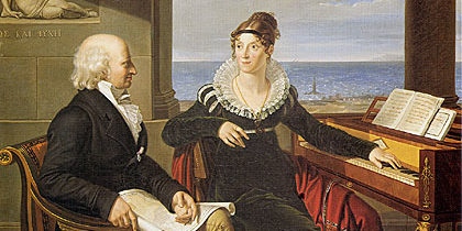 Giuseppe Colzi De’ Cavalcanti – Ritratto dei coniugi Schubart Giuseppe Colzi De' Cavalcanti - Ritratto dei coniugi Schubart