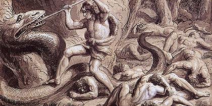 Luigi Ademollo - Ercole e l'Idra