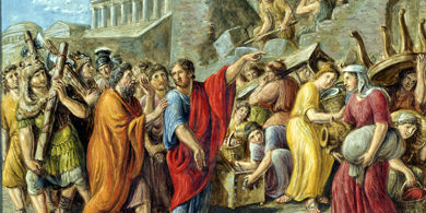 Luigi Ademollo - Publicola atterra la sua casa che dava sospetto ai romani