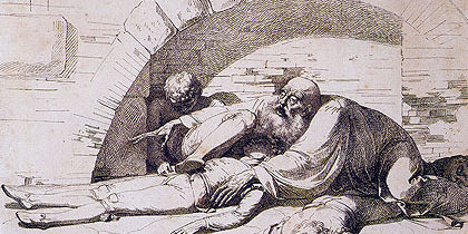 Luigi Sabatelli – Il conte Ugolino con i figli nella torre Luigi Sabatelli - Il conte Ugolino con i figli nella torre