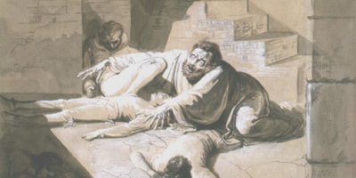 Luigi Sabatelli – Il conte Ugolino con i figli nella torre Luigi Sabatelli - Il conte Ugolino con i figli nella torre
