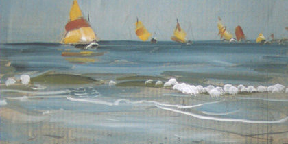 Paolo Michetti – Marina a Francavilla Paolo Michetti - Marina a Francavilla