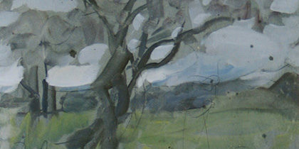 Paolo Michetti – Paesaggio Paolo Michetti - Paesaggio