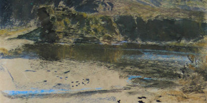 Paolo Michetti – Veduta lacustre Paolo Michetti - Veduta lacustre