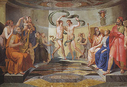 Pietro Paoletti - La danza dei figli di Alcinoo in onore di Ulisse