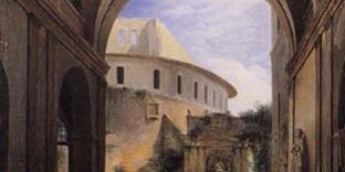 Pietro Ronzoni – Veduta dell’Augusteo da palazzo Corea Pietro Ronzoni - Veduta dell'Augusteo da palazzo Corea