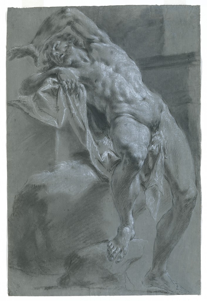 Francesco Monti - Due studi di nudo virile