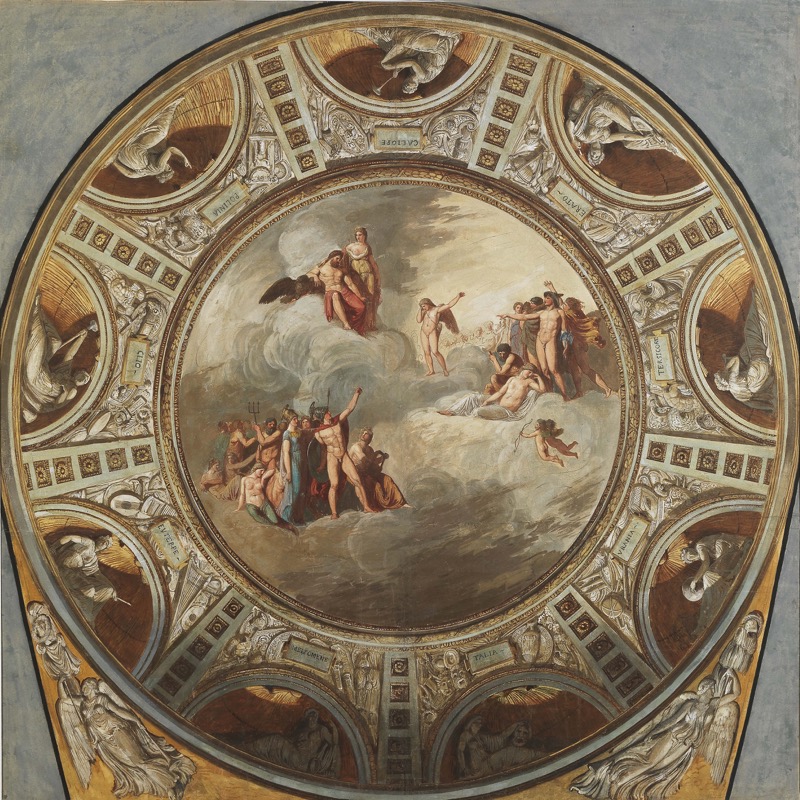 Giovanni Battista dell’Era -Jupiter, Before the Entreaties of Cupid