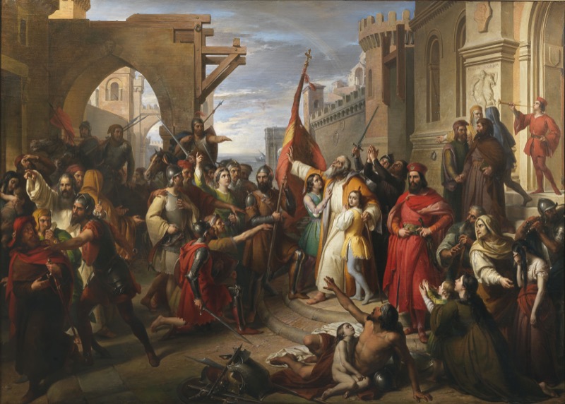 Francesco Podesti - Il giuramento degli Anconitani