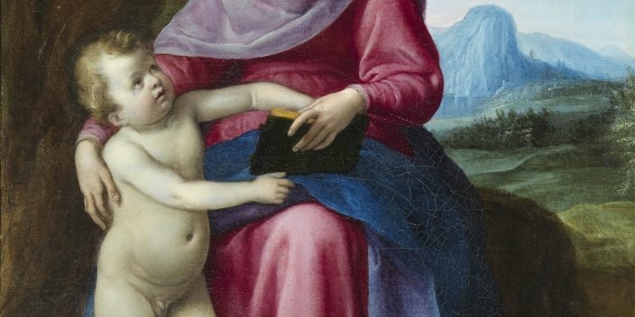 Jacopo_Chimenti_Empoli_Madonna_Bambino_Galleria_CarloVirgilio