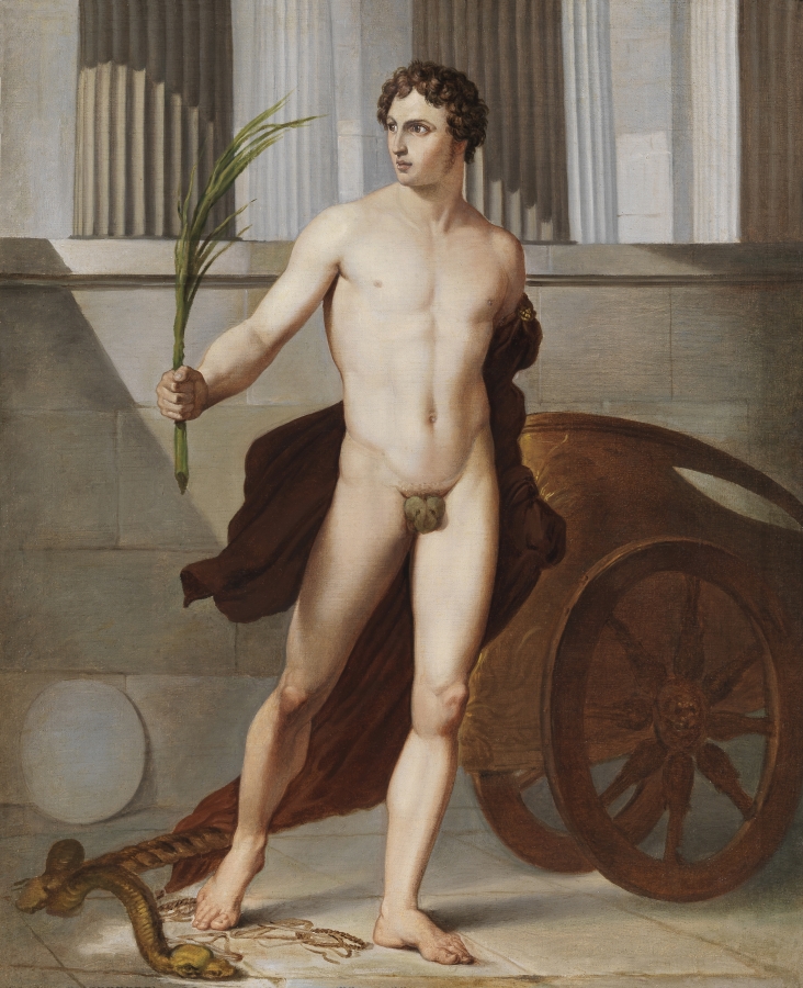 Francesco Hayez - Model of the Triumphant Athlete for the Concorso Canova