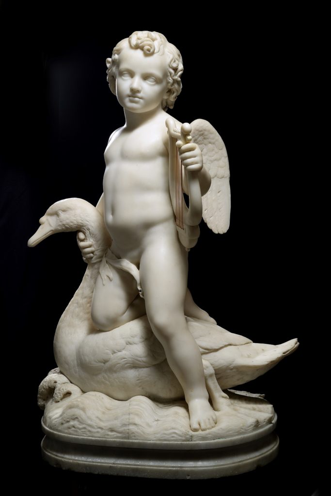 Lawrence MacDonald - Cupid Ruling Apollo's Swan (Allegory of the Amorous Poetry)