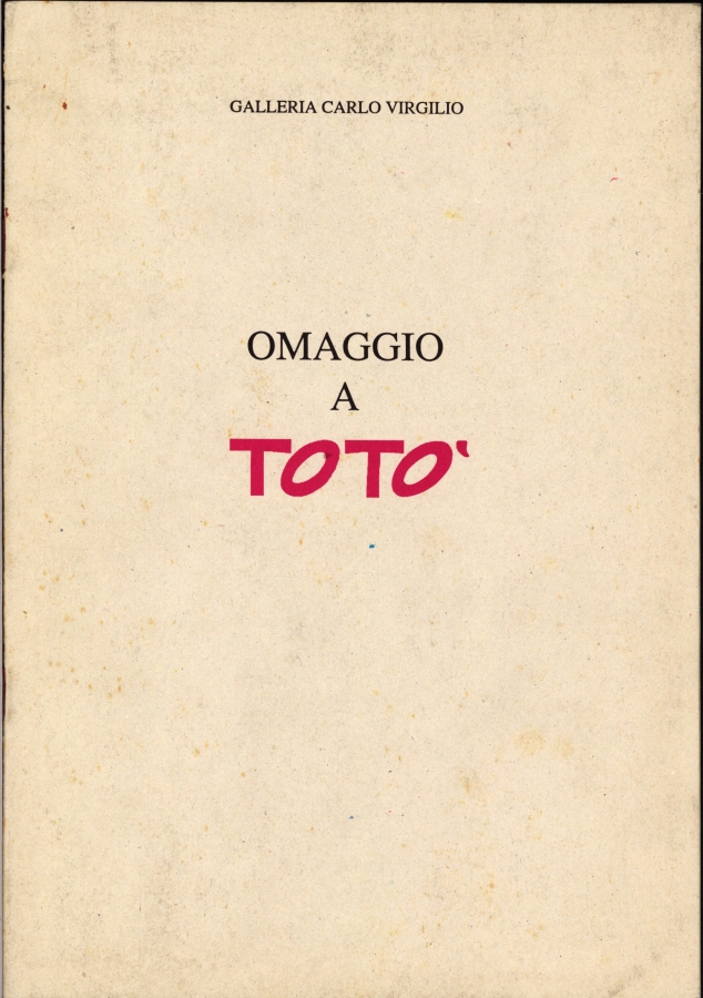 Omaggio a Totò. Bozzetti di scena di Alberto Boccianti