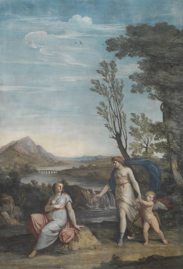 Andrea Appiani -  Europa is Consoled by Venus who Presents Cupid to her