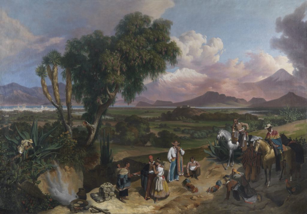 Carlo de Paris - View of the Valley of Mexico