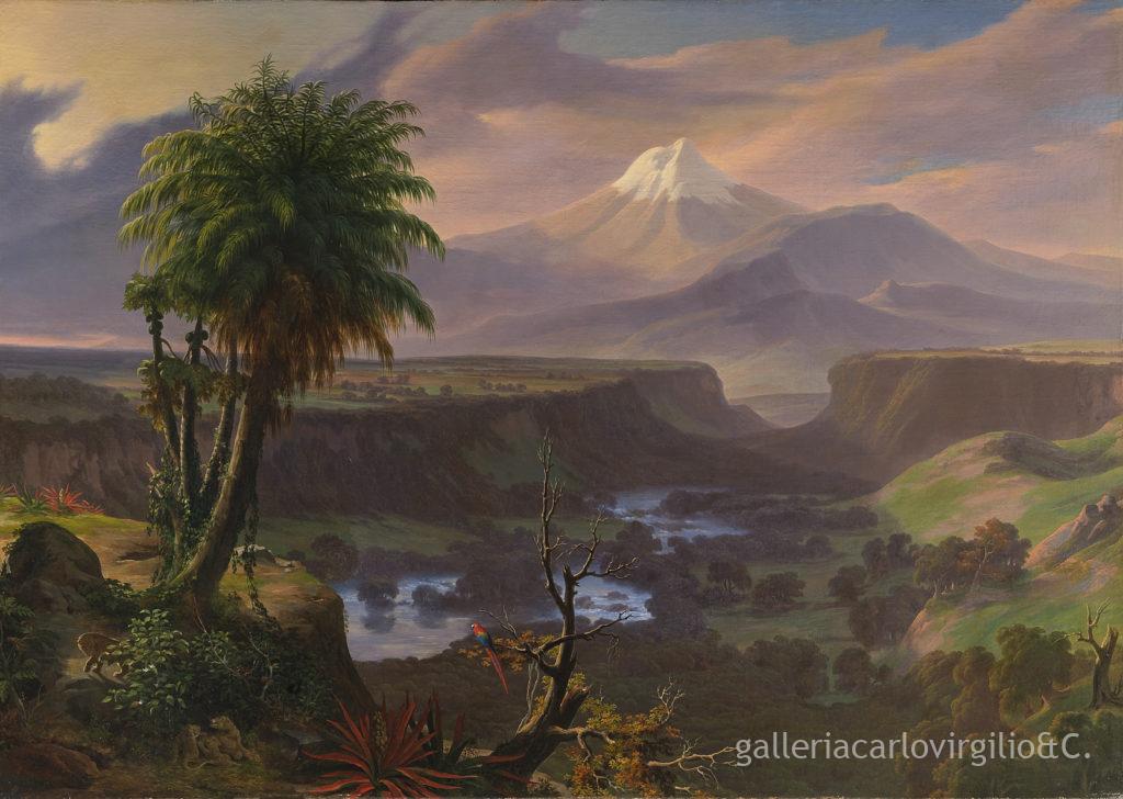 Carlo de Paris - View of Pico de Orizaba