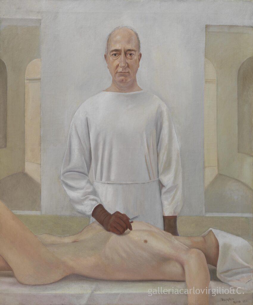 Luigi Trifoglio - Portrait of the Surgeon Gino Pieri