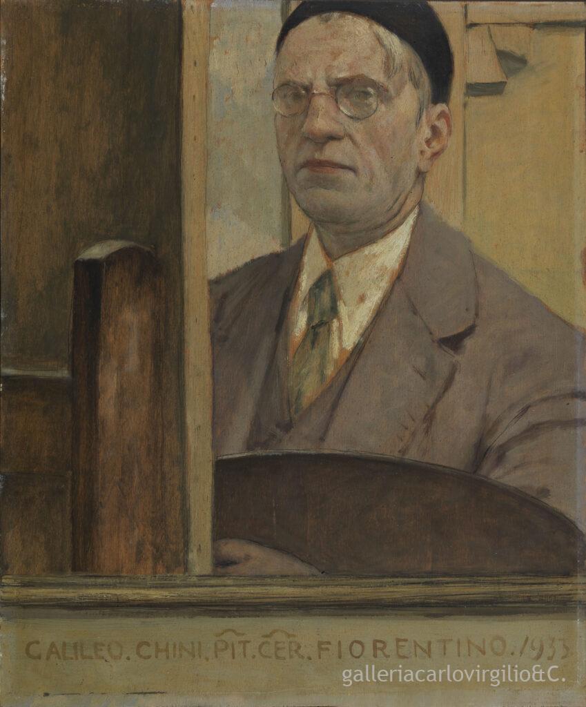 Galileo Chini - Self-Portrait 