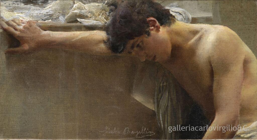 Giulio Bargellini - Study for Idyll (Self-Portrait)