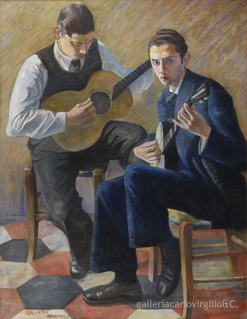 Irene Valentini Sala - Two Young Guitar Players  