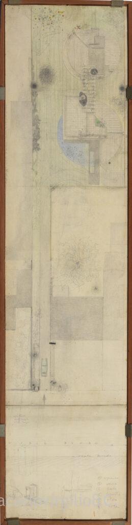 Carlo Scarpa - Projectual Study of Casa Veritti in Udine Floor Plan