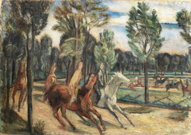 Ferrazzi: Galoppatoio villa borghese