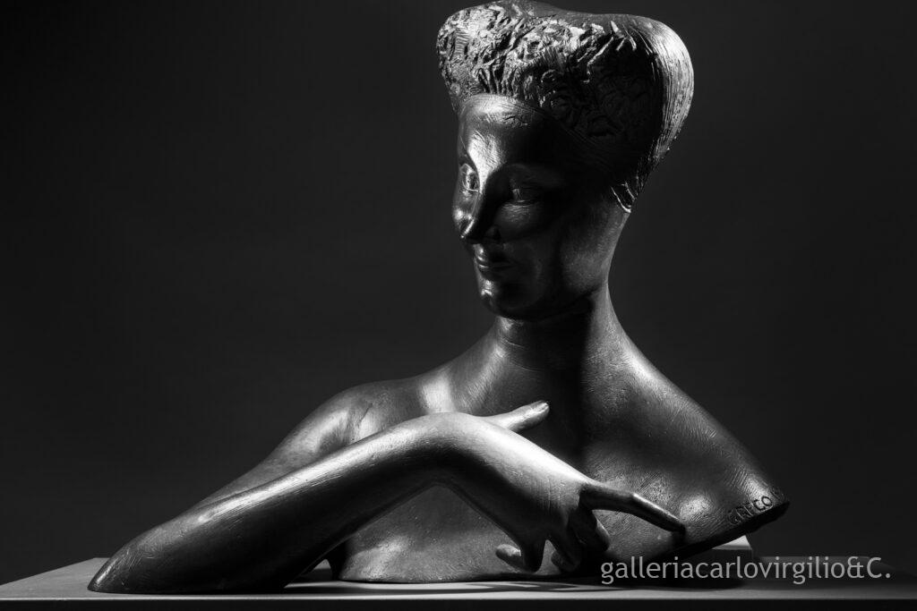 Emilio Greco - Sybil (bronze)