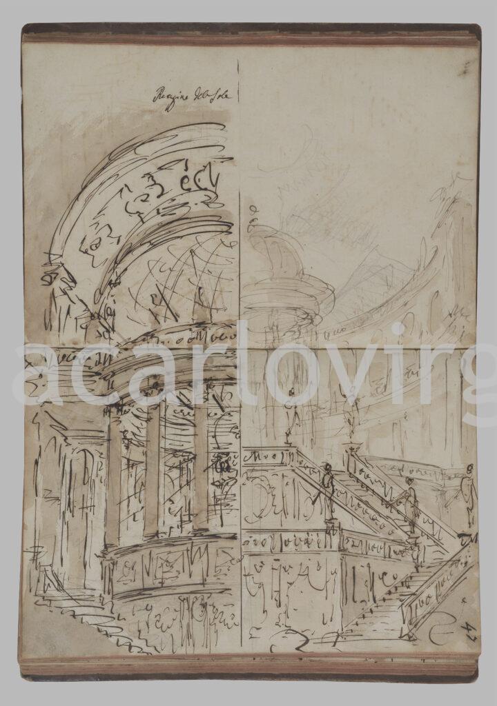 B_0253. jpg Galliari: scenografia tempietto circolare