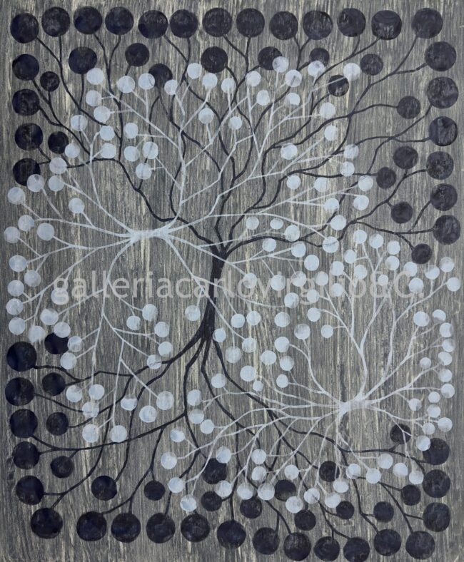 Sinapsi, 2006, acrilico su tela, 89×72 cm.IMG_8302