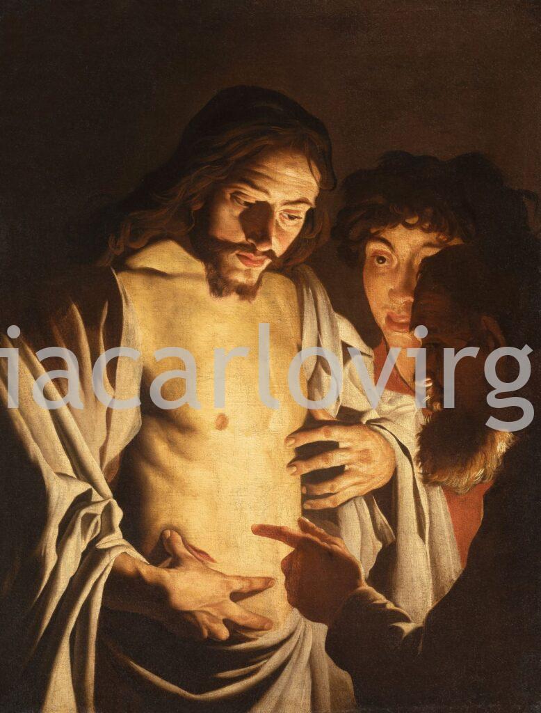 Matthias Stom - Incredulità di san Tommaso