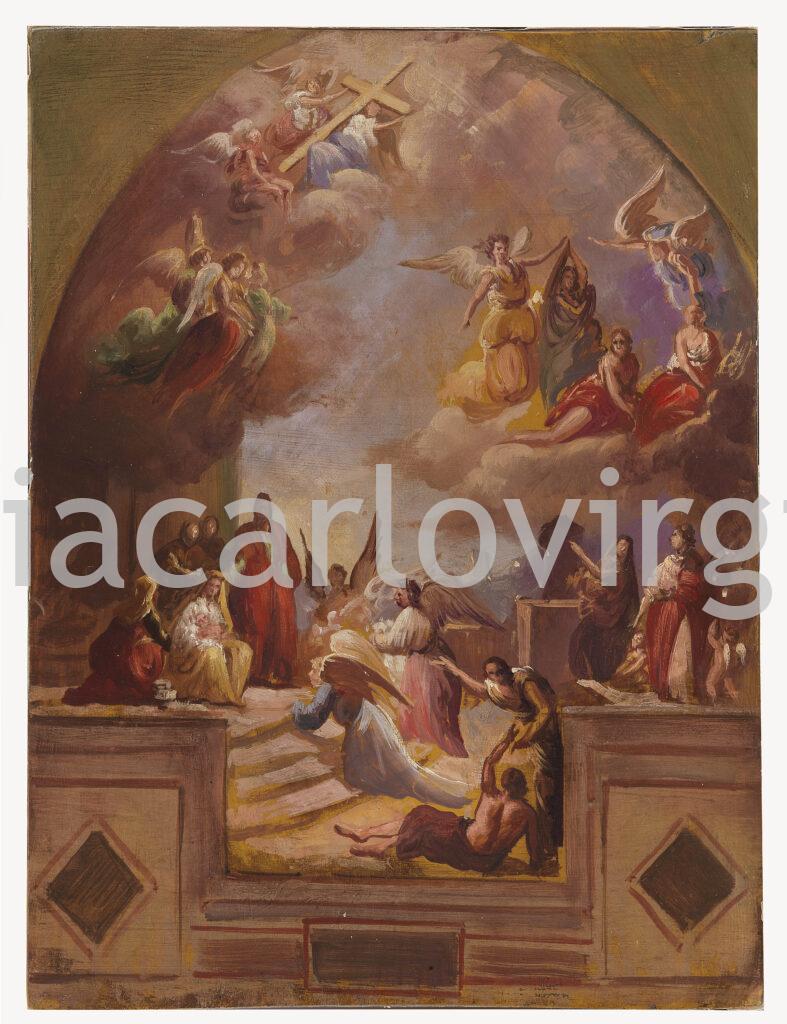 Francesco Podesti - Glorification of the Vergin