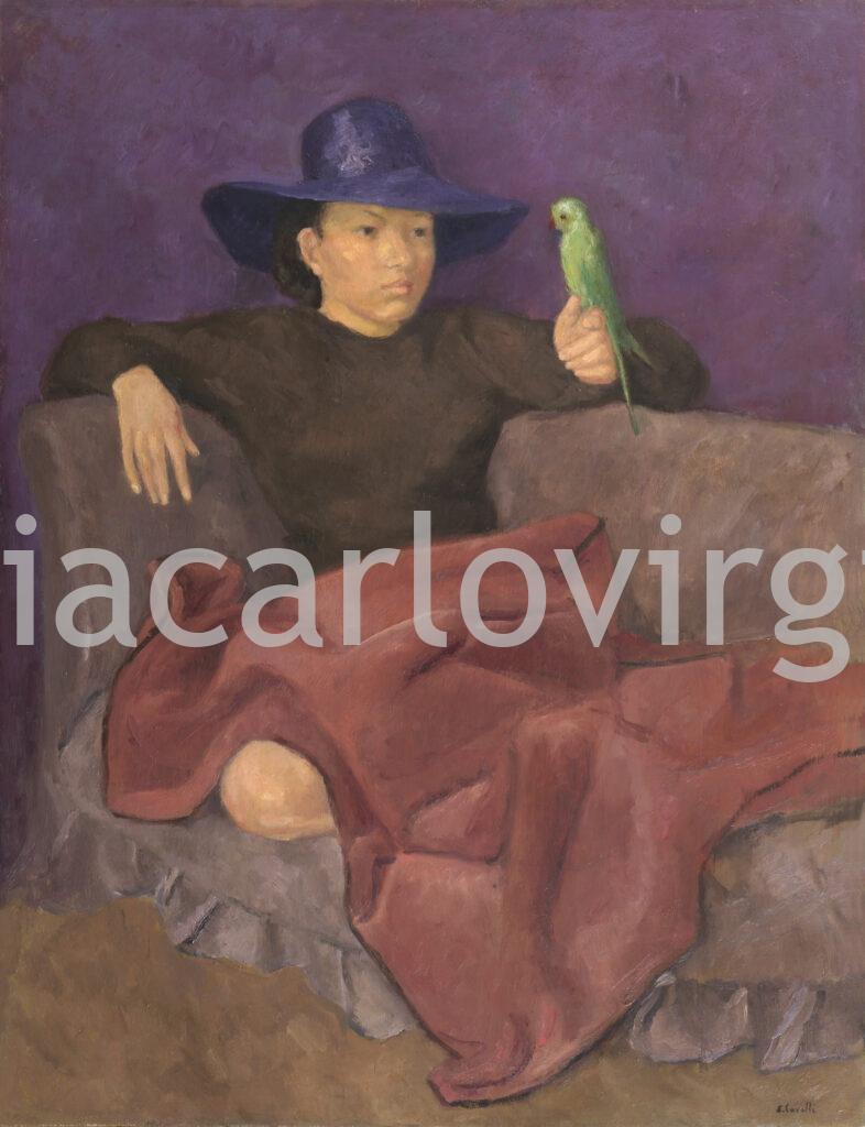 Emanuele Cavalli - Figure with M.L. (Maria Letizia)