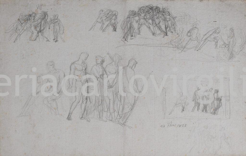 Pietro Benvenuti - Studies for Homeric Scenes